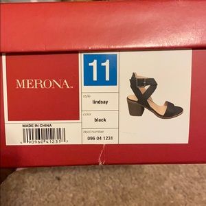 Merona Black Sandal